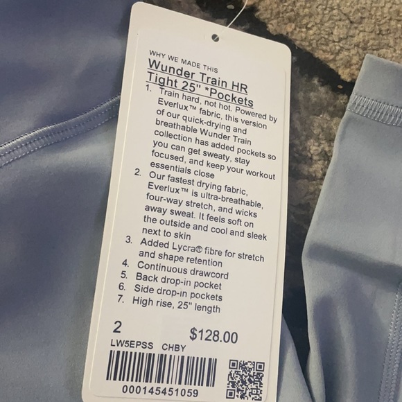 wunder train hr tight 25” pockets - Picture 2 of 2